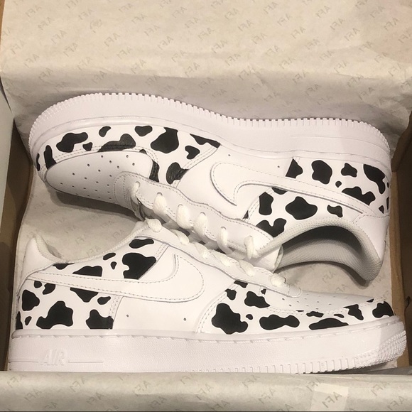 cheetah print air forces